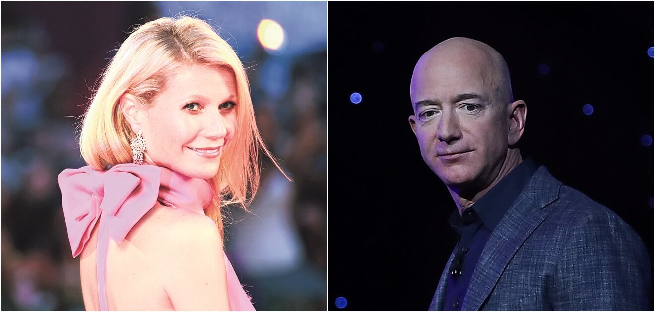 Jeff Bezos ignora a Gwyneth Paltrow; el empresario le hizo ghosting 