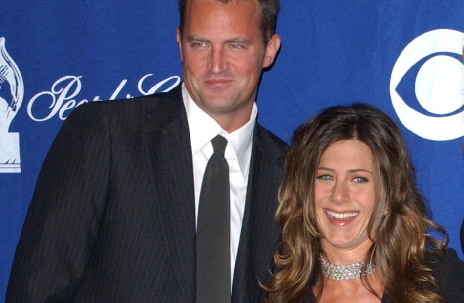 Jennifer Aniston y Matthew Perry/AFP