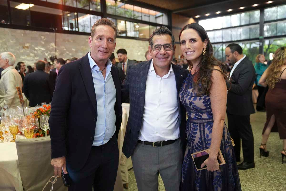 Daniel Becker, Yordi Rosado y Melissa Mochulske. (Foto: Leonardo Gómez)