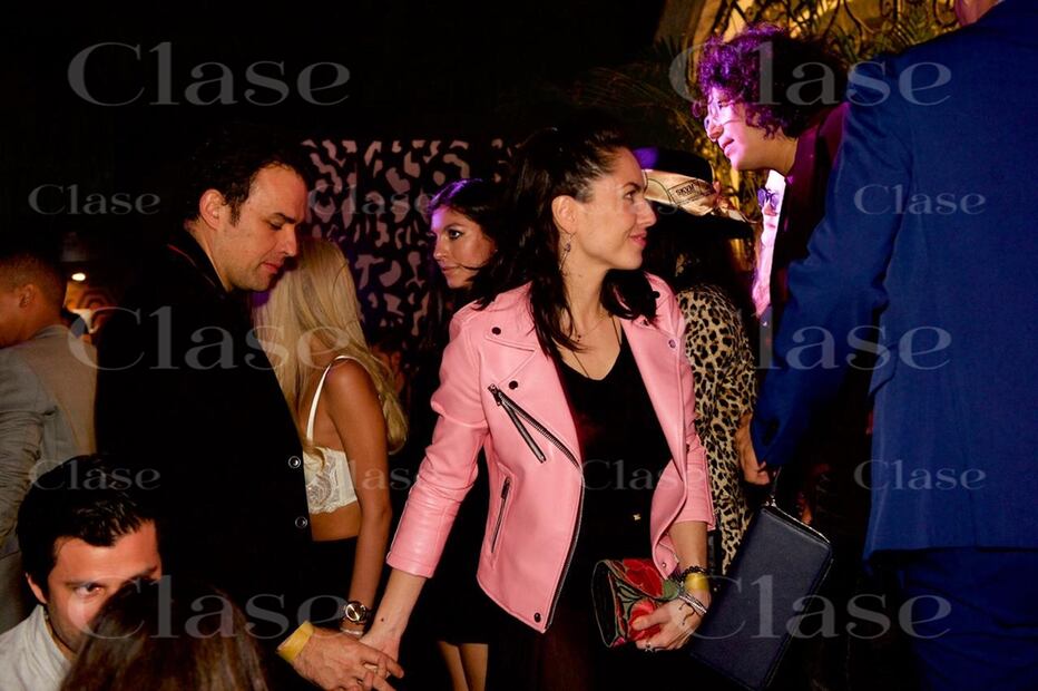 La actriz Bárbara Mori y su novio, sobrino de Azcárraga Jean, en el cierre del Mercedes Benz Fashion Week