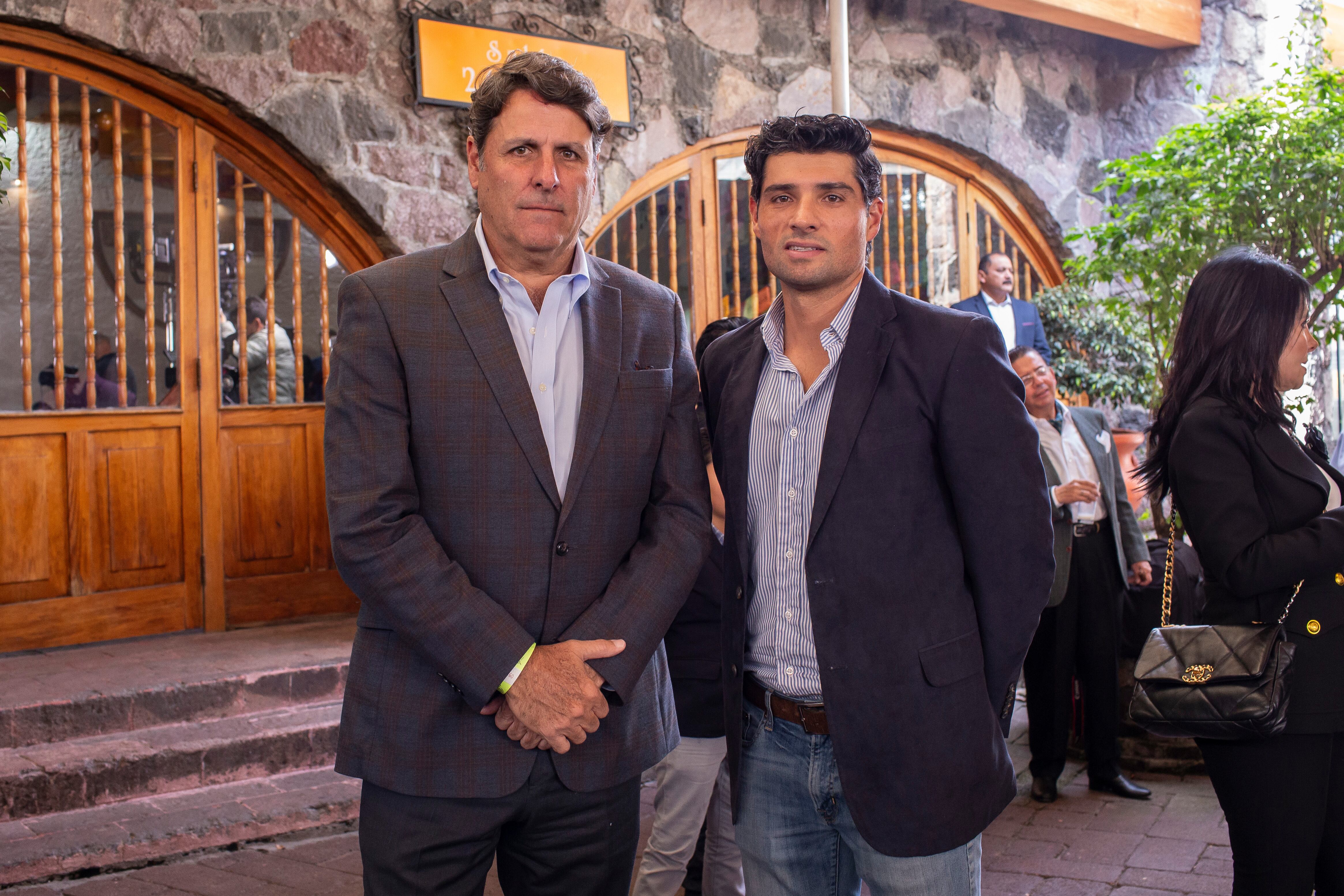 Ramiro Alatorre y Jorge Cardenas. (Foto: Esteban Torreblanca)