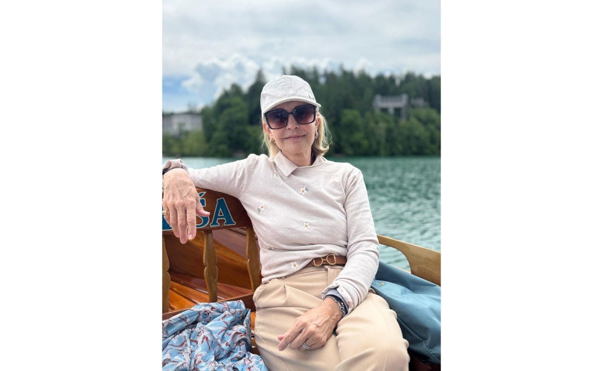 Kitzia Nin Poniatowska en Lago Bled (Eslovenia) / Foto: Cortesía