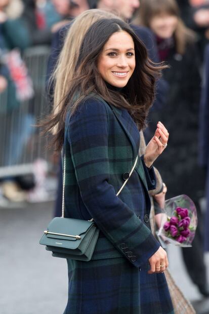La actriz Meghan Markle acudió a un centro comunitario para mujeres en Canadá