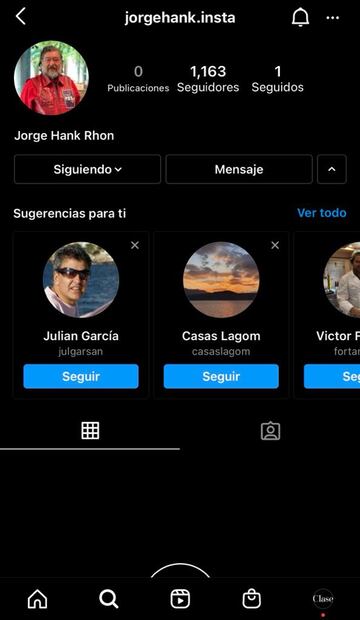 Jorge Hank Rhon cambia de look y toma curso de género