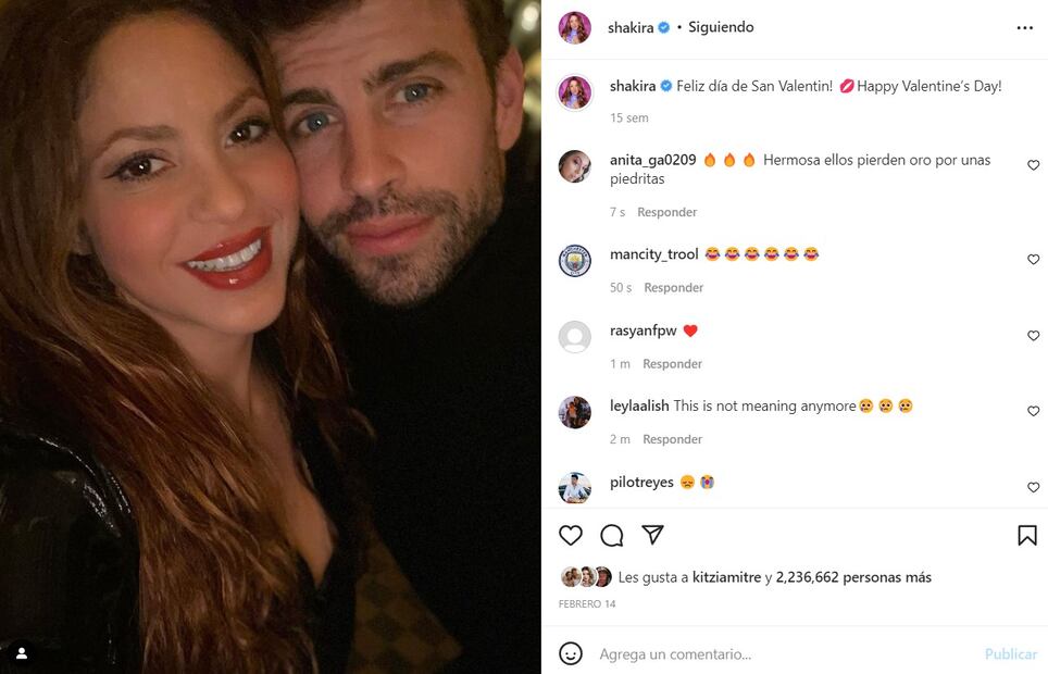 Shakira se forra en números ¡Alcanza los 100 millones con 'Te felicito'!