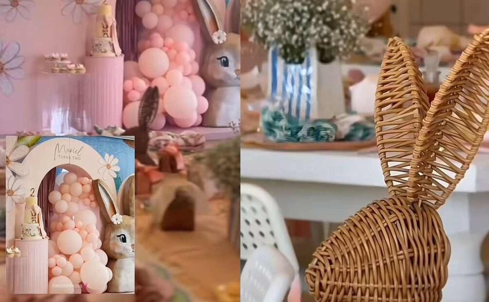 Así fue la fiesta de cumpleaños de Mariel, hija de Mariana Rodríguez y Samuel García / Fotos: Captura
