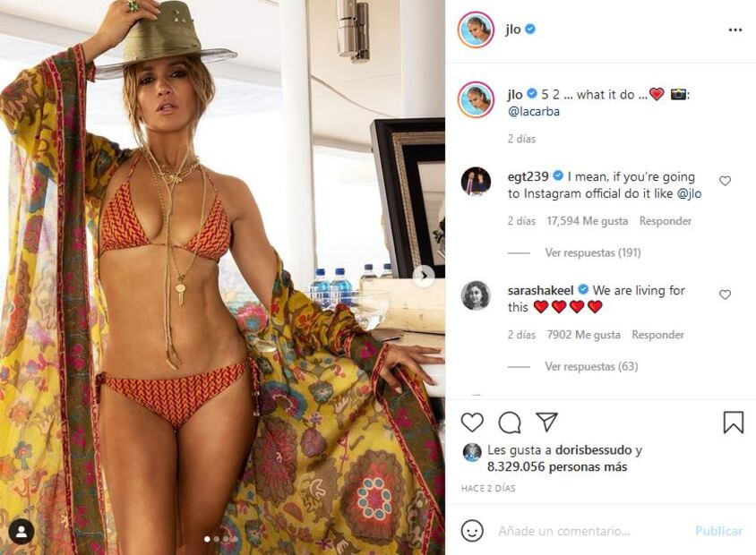 Jennifer Lopez y su bikini Valentino de 3 mil dólares