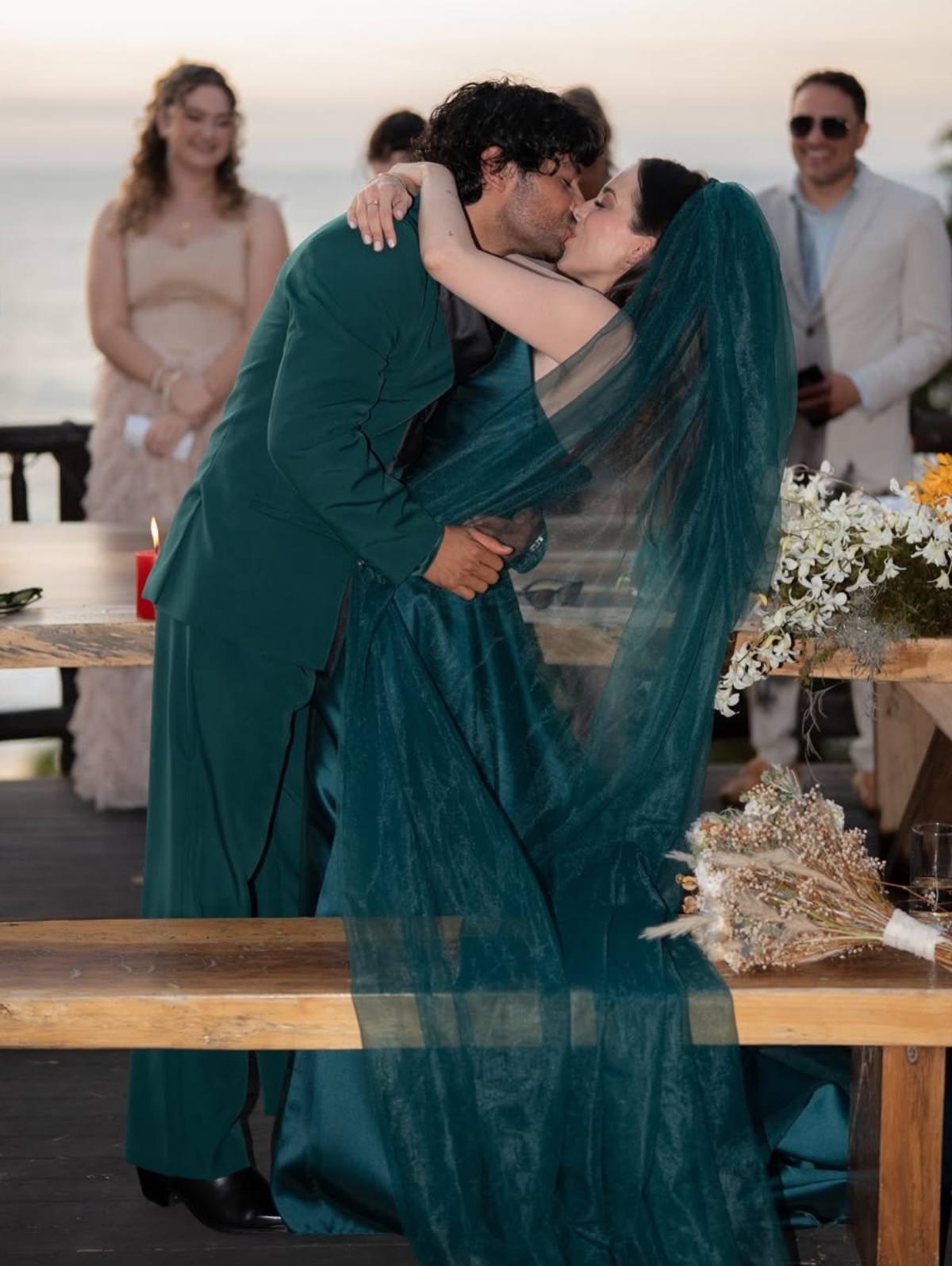 Paty Cantú y Christian Vázquez / Foto: Instagram @patycantu @josuearcefoto