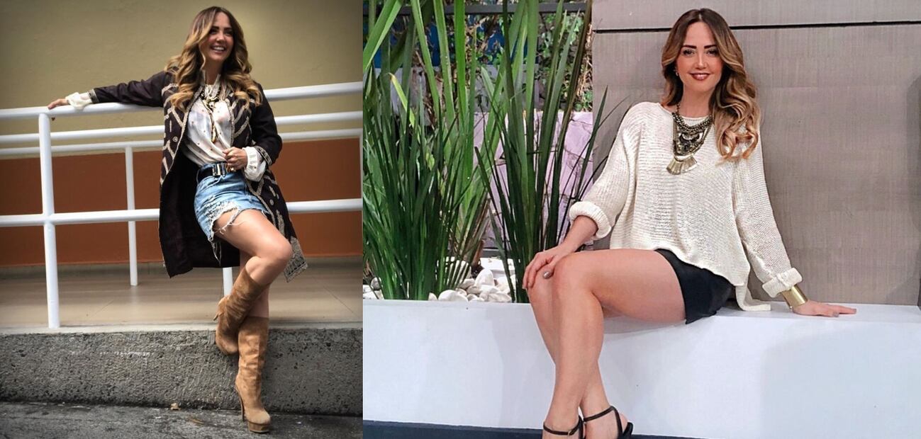 Las piernas de impacto de Andrea Legarreta 