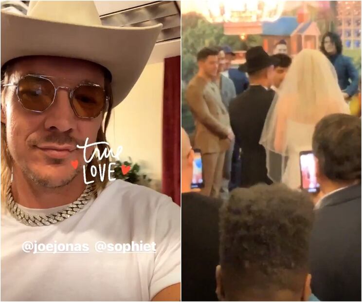 Sophie Turner y Joe Jonas se casaron en boda exprés en Las Vegas