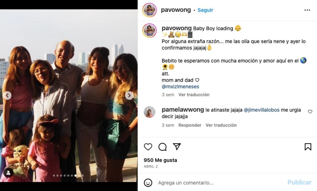 ¡Bebé en camino! Paola Wong y su prometido Luis serán papás de un niño