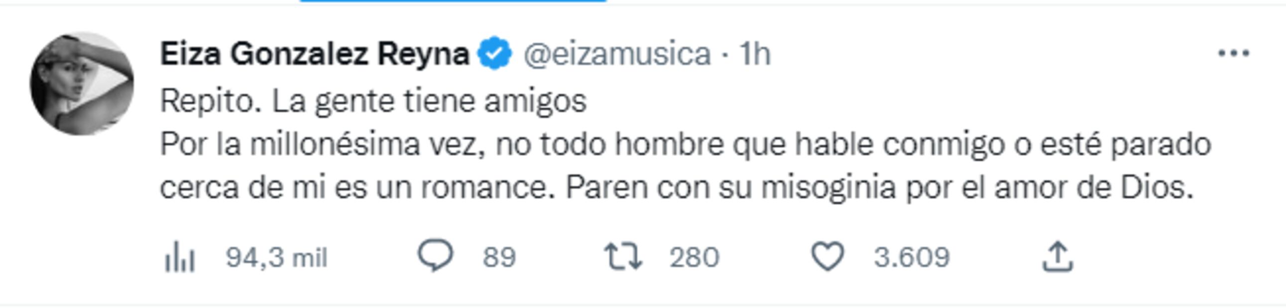 Eiza González niega nuevo romance, "Paren con su misoginia por el amor de Dios"