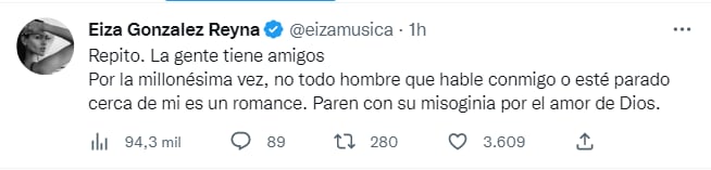 Eiza González niega nuevo romance, "Paren con su misoginia por el amor de Dios"