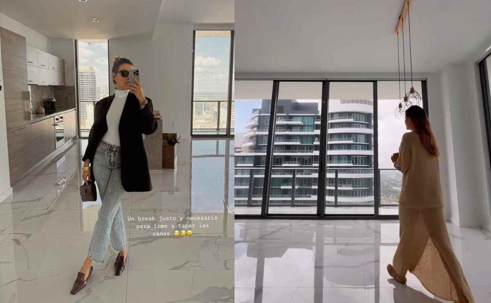 Michelle Salas compartió los detalles de su mudanza / Fotos: Instagram