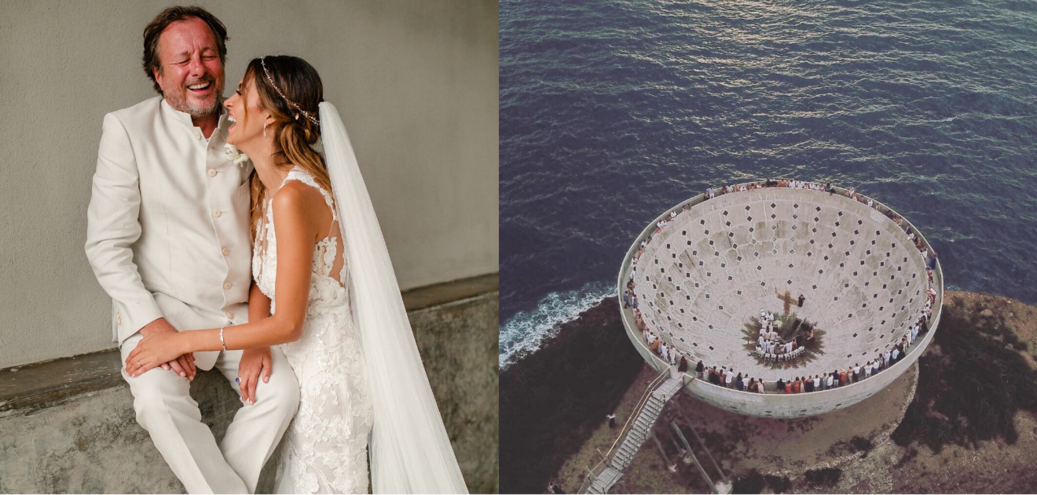 Luisa Fernanda González y Filippo Brignone viven boda de ensueño en Careyes