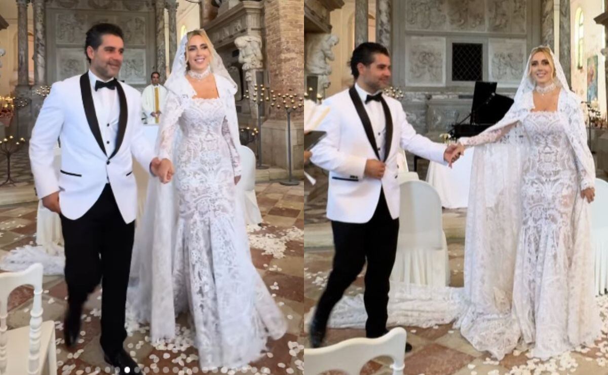 La renovación de votos de Shanik Aspe y Mauricio Odiardi / Fotos: RRSS