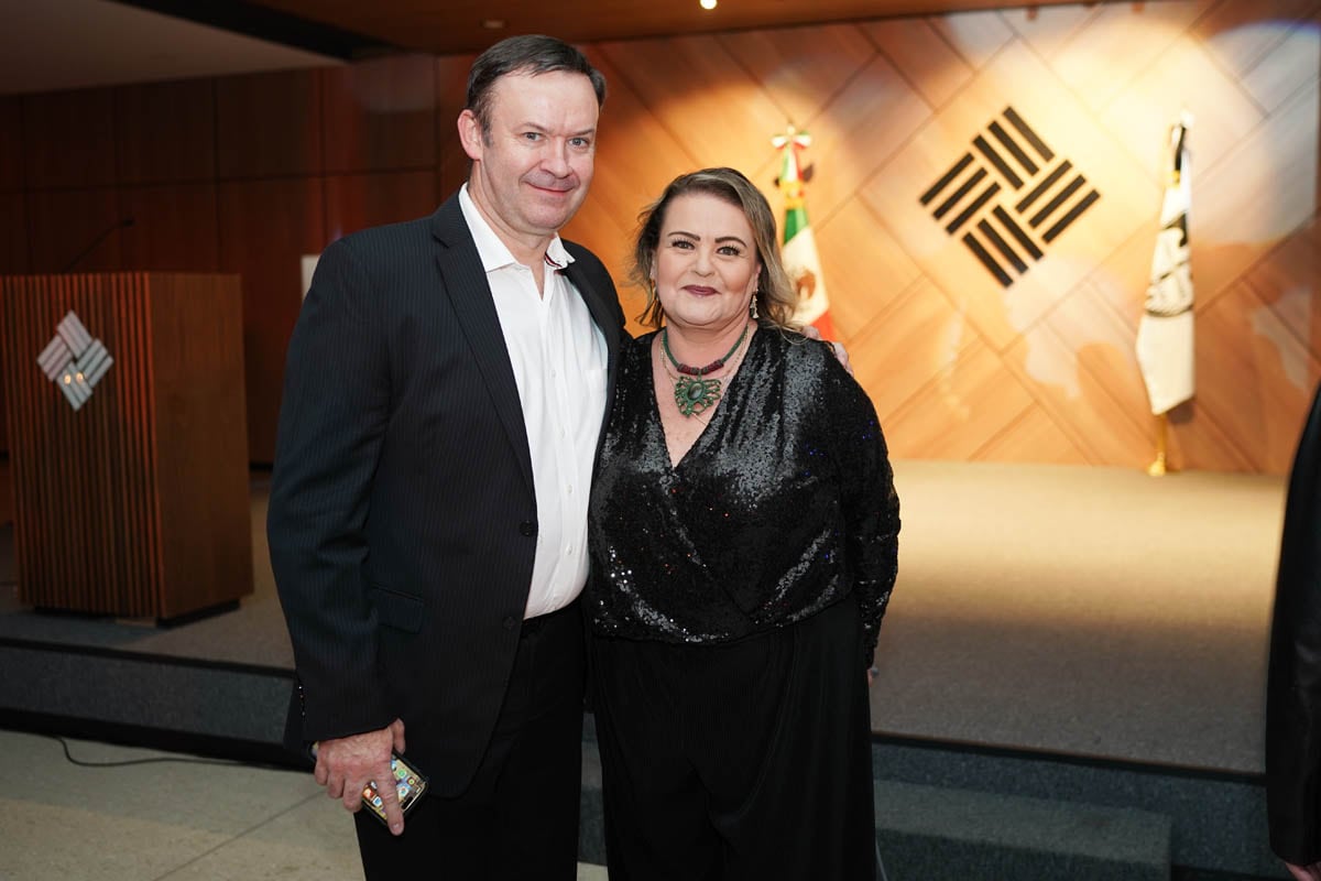 Stéphane Thomas e Ileana Gómez. (Foto: Leonardo Gómez)