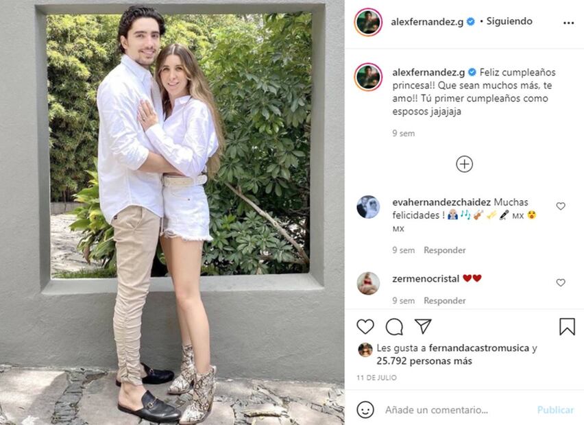 Alejandro Fernández "El Potrillo" volverá a ser abuelo, su hijo Alex y su esposa esperan a su primer bebé
