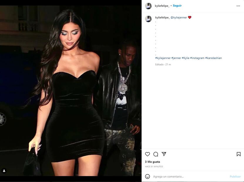Kylie Jenner y Stormi Webster, su estiloso match en total black
