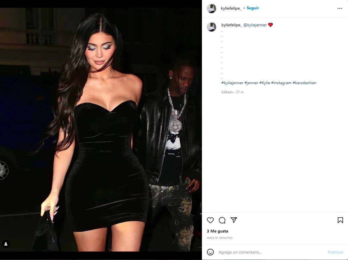 Kylie Jenner y Stormi Webster, su estiloso match en total black