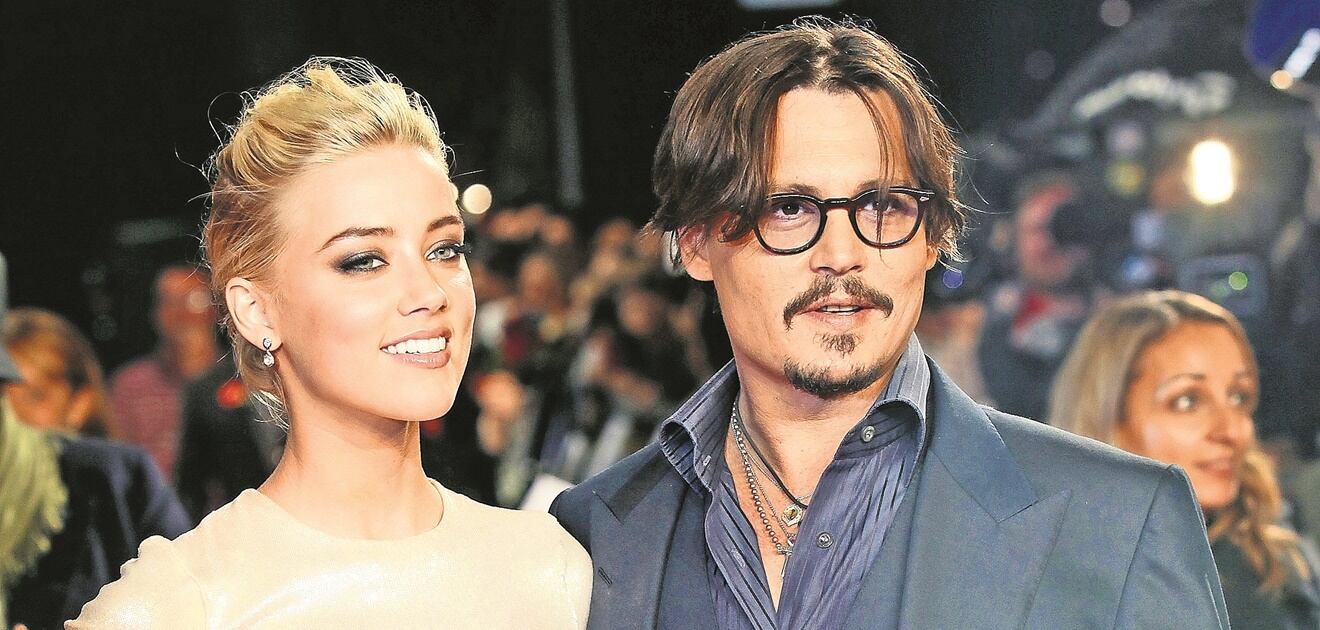 <p>Johnny Deep firmó un contrato de divorció con 7 millones de dólares de por medio.<strong> (Fotos: Archivo El Universal)</strong></p>
