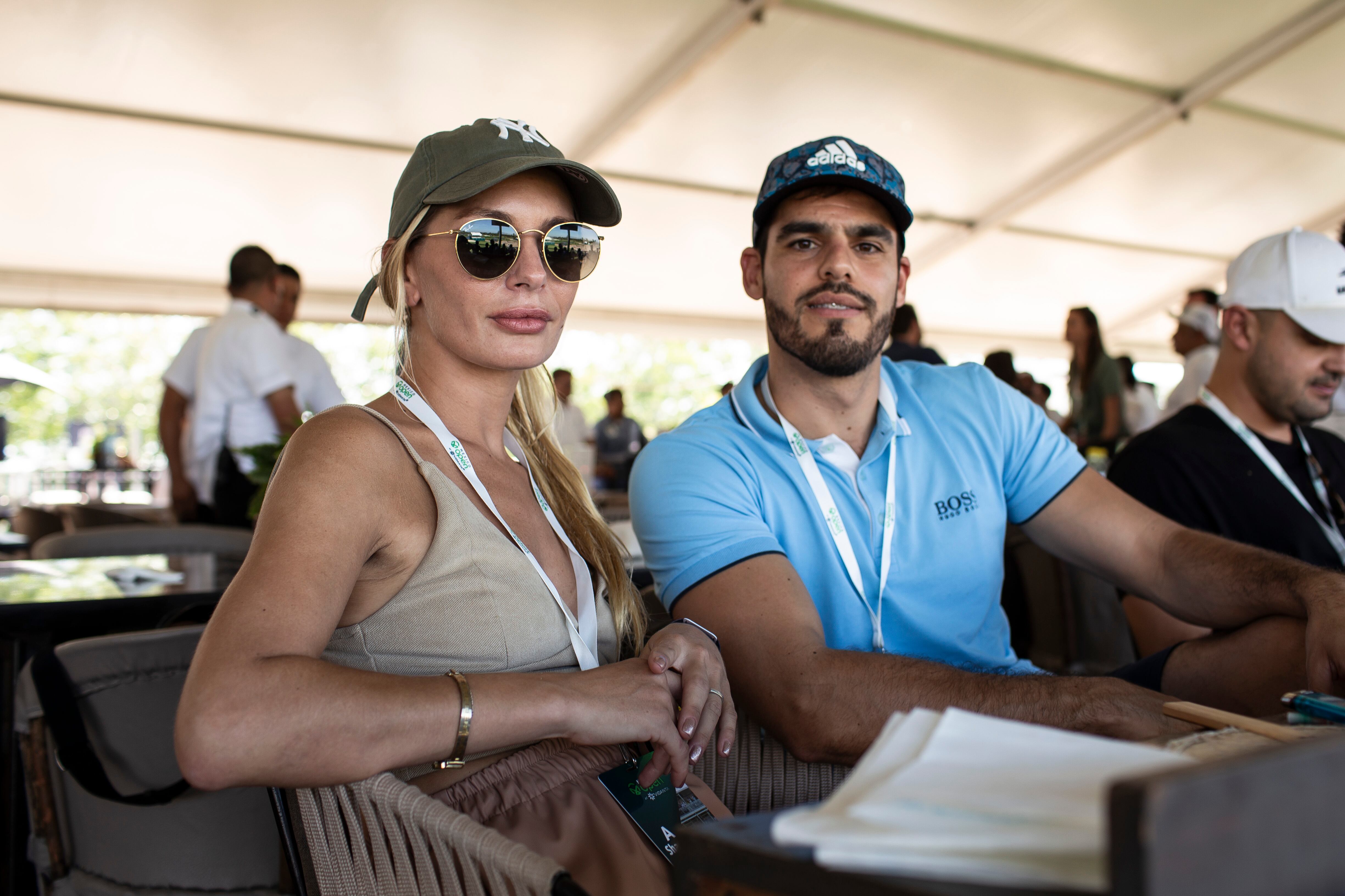 Chyzy Bacsinsky y Eduardo Dueñas. (Foto: Esteban Torreblanca)
