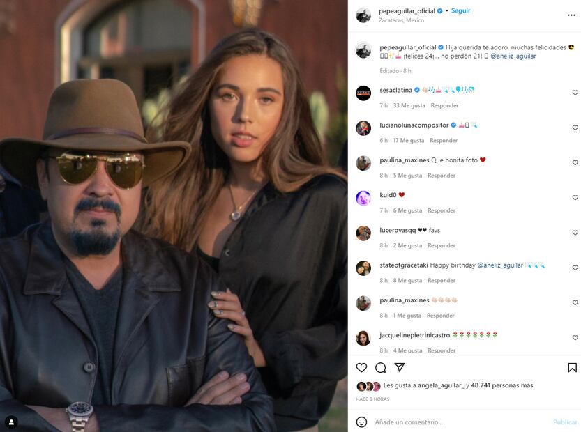 Pepe Aguilar retoma las redes frente al drama sobre Ángela Aguilar