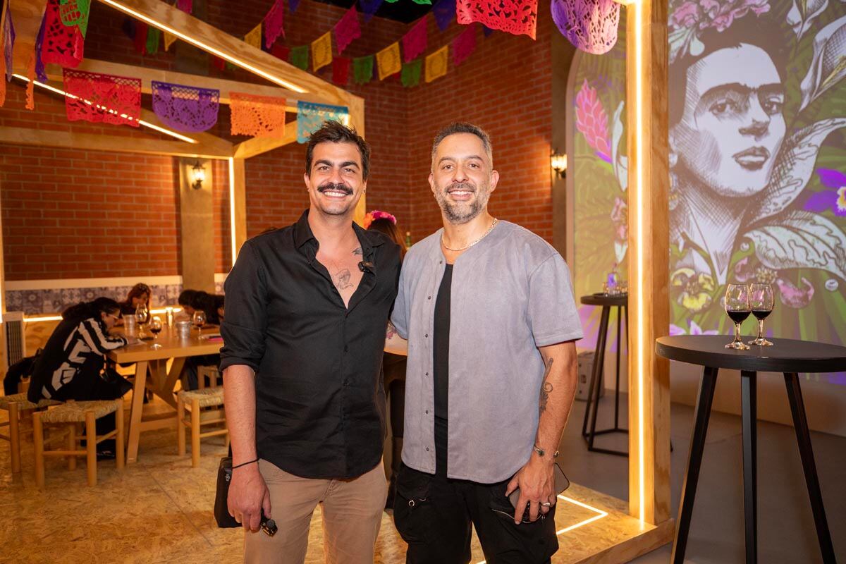 Oscar Mañón y Nahim Quintana. (Foto: Edgar Silva Fuentes S.)