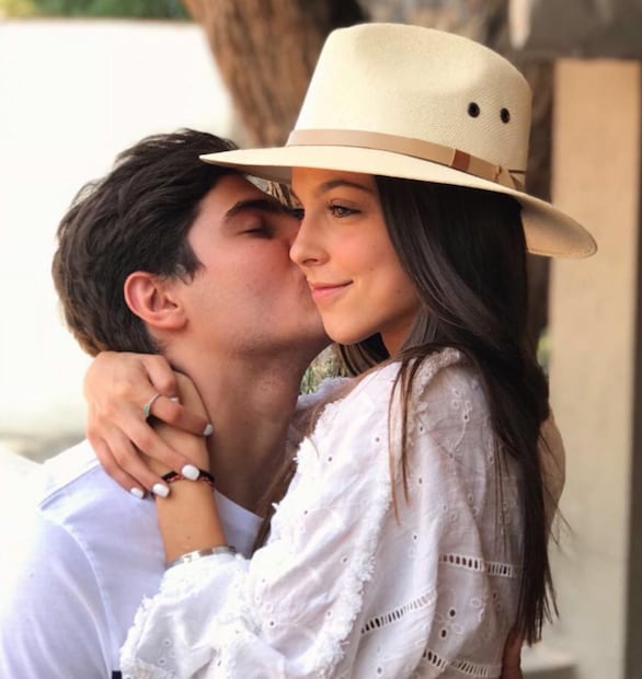 Eugenia Rodríguez Cantú y Emilio Antun / Instagram