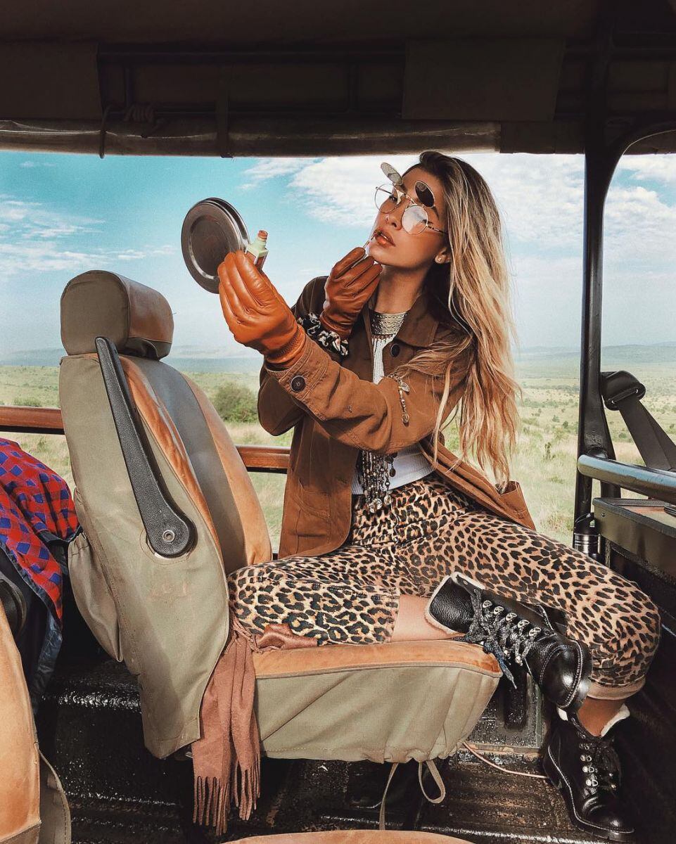 Fotos: El impresionante viaje de Michelle Salas por Kenia
