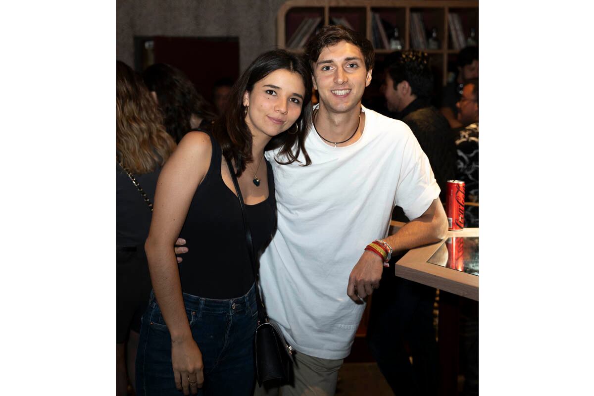 Paulo Folino y Monse Ramón. (Foto: Héptor Arjona)