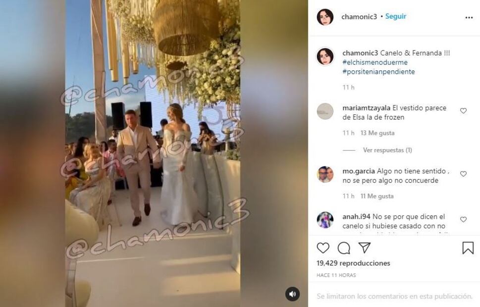 “Canelo” y Fernanda celebran su primer aniversario de bodas en Grecia