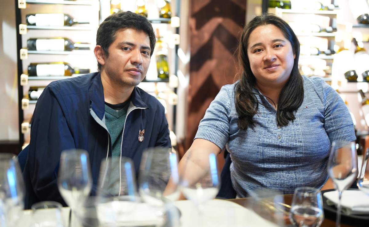 Carlos Torres y Karen Torres (Foto: Leonardo Gómez)