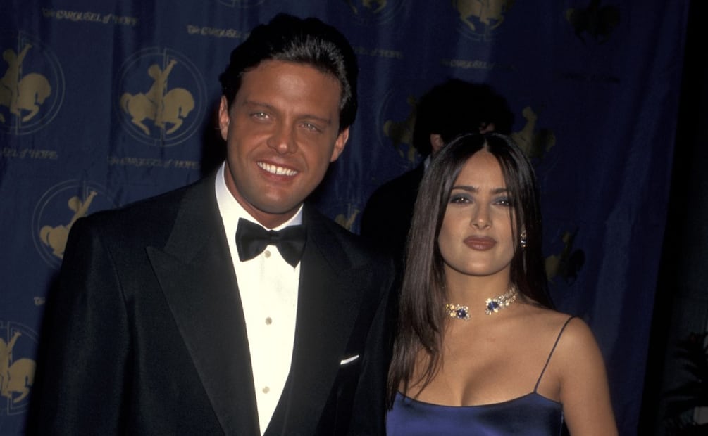 Salma Hayek y Luis Miguel / Foto: Getty Images