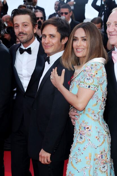 VIDEO: Los mexicanos más destacados del cine cantan con mariachi en el Festival de Cannes