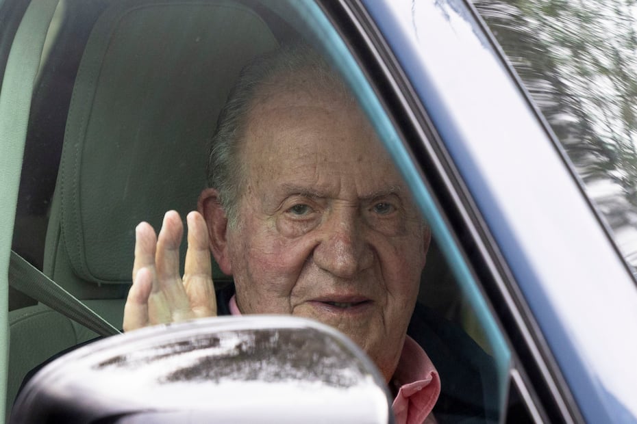 Juan Carlos I en Sanxenxo, Galicia / Foto: EFE