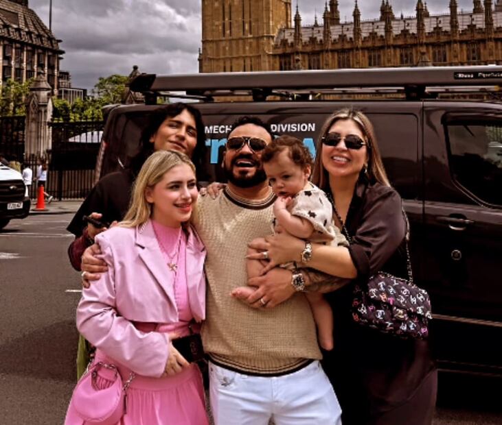 La familia de Christian Nodal / Foto: Instagram