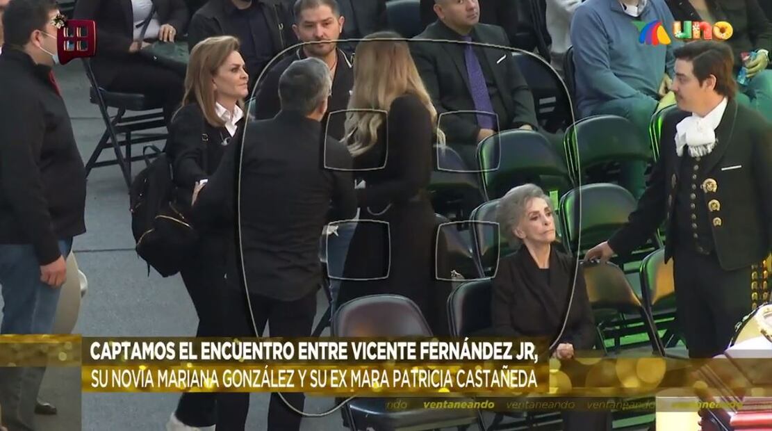 Cuquita Abarca ¿ignoró a Mariana González, novia de Vicente Fernández Jr. y prefirió a Mara Patricia Castañeda?