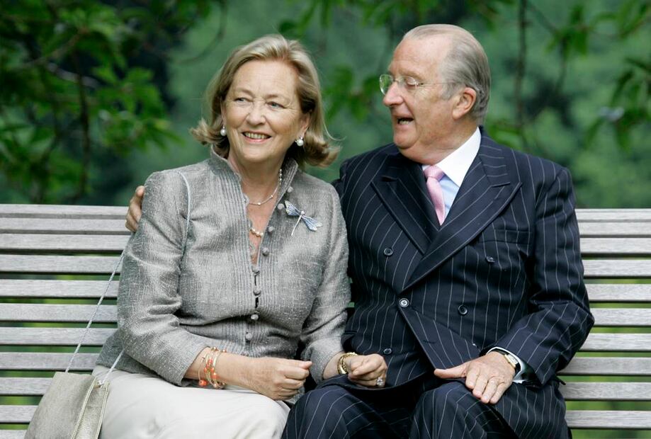 Alberto II de Bélgica, "encantado" con el encuentro de la princesa Delphine y el rey Felipe