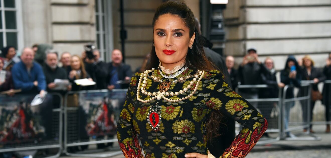 <p>La única hija de Salma Hayek ya cumplió 9 años y cada vez se parece más a ella. <strong>(Fotos: Archivo e Instagram)</strong></p>
