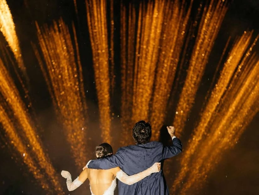 Andrés Zurita y Dani Hernández / Foto: Instagram @gutierrezfstudio