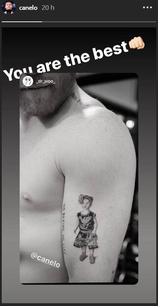 El conmovedor tatuaje de Saúl ‘Canelo’ Álvarez