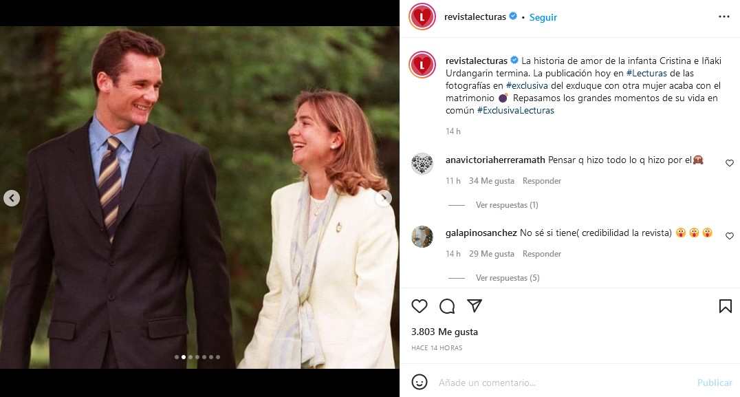 Iñaki Urdangarin, esposo de la infanta Cristina, es visto con otra mujer