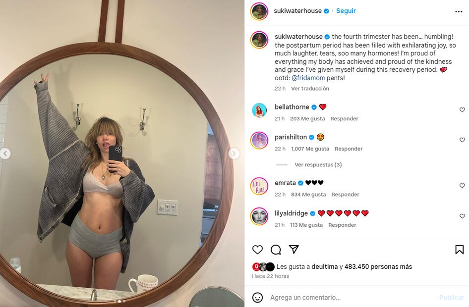 Suki Waterhouse/Instagram.