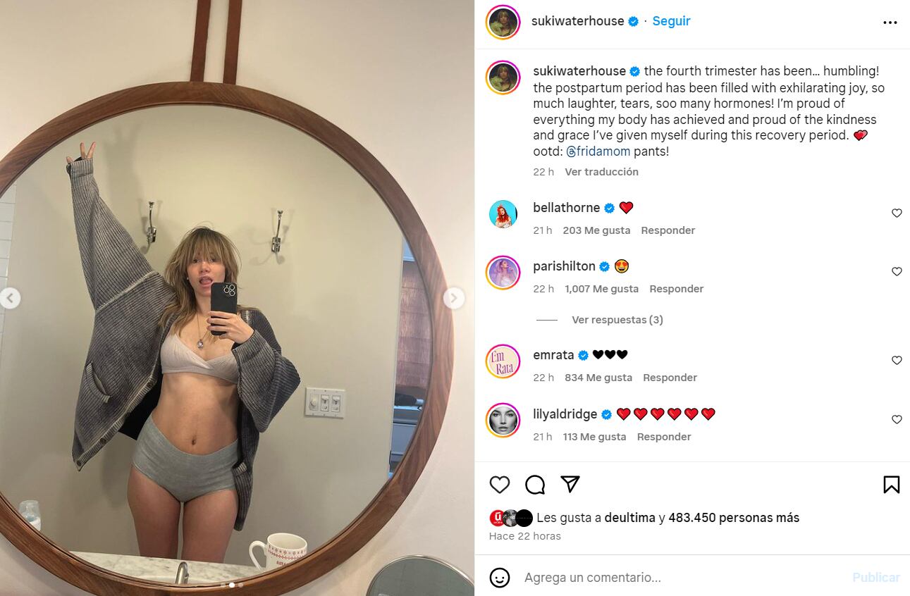 Suki Waterhouse/Instagram.