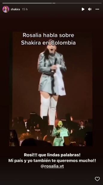 Rosalía, la Motomami más famosa, manifiesta su apoyo a Shakira