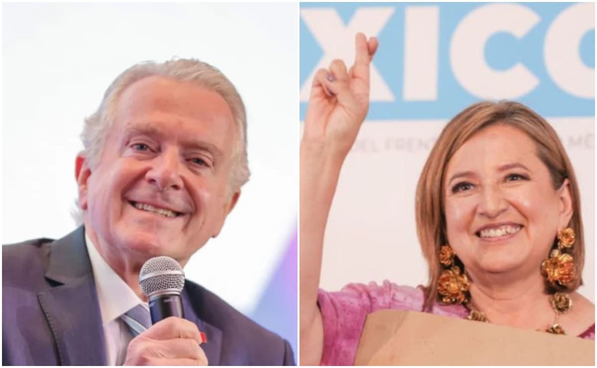 En familia, así se registraron Xóchitl Gálvez, Santiago Creel y Jorge Luis Preciado