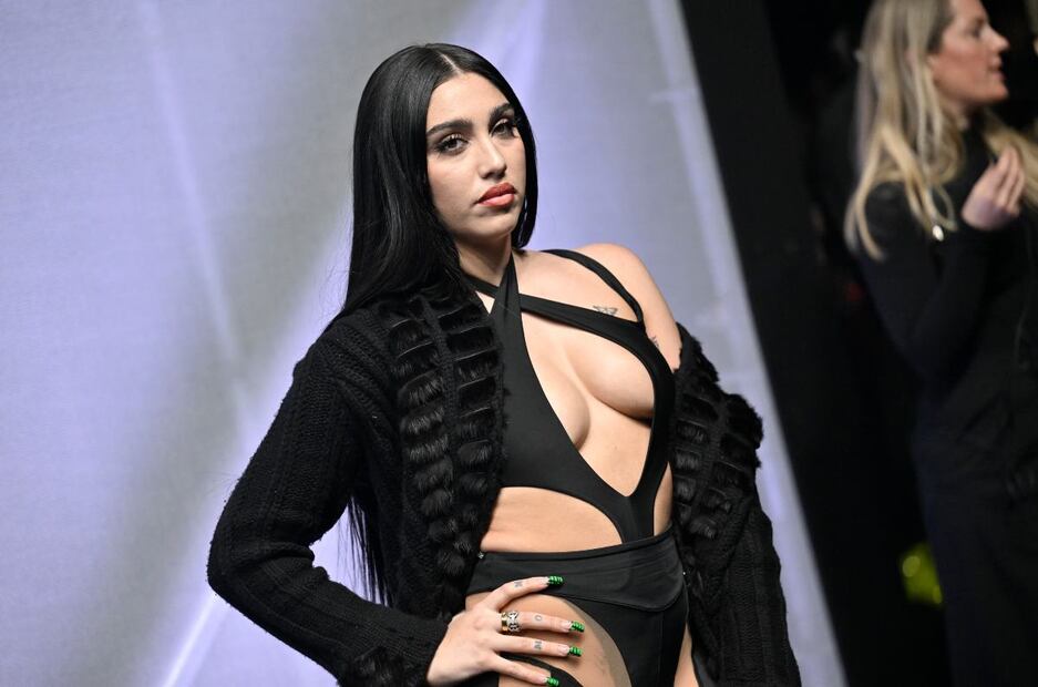 Lourdes León, hija de Madonna, en un atrevido mono cut out de Thierry Mugler