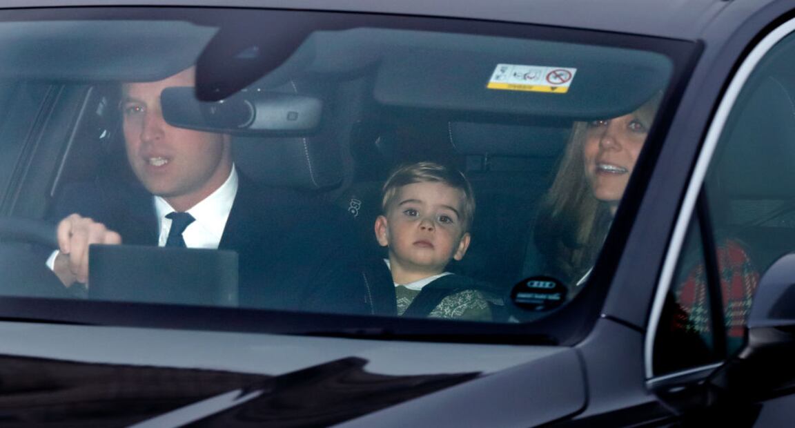 El príncipe Louis va de paseo al museo y conquista ¡tiene los ojos de su mamá! 