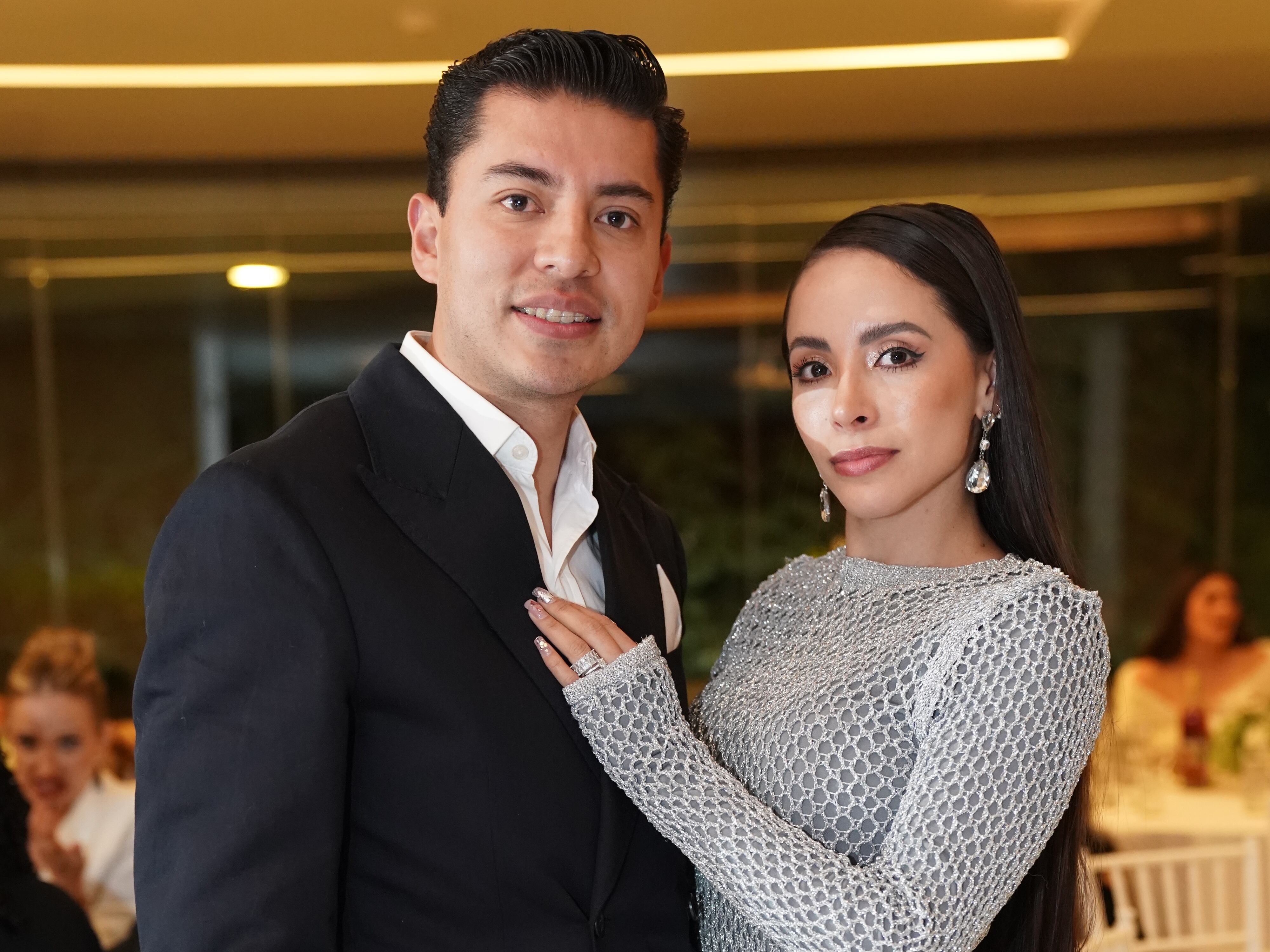 Gerardo Martínez y Alejandra Guadarrama. (Foto: Leonardo Gómez)